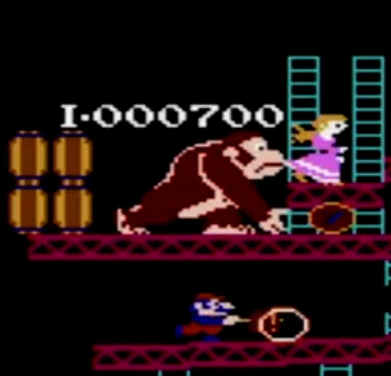 Classic pixel art NES-style character sprite demonstrating symbolic visual storytelling.