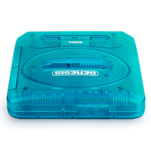 Load image into Gallery viewer, Sega Genesis 2 System Shell Set [Clear Blue]
