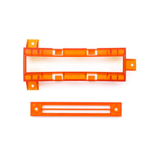 Load image into Gallery viewer, Sega Genesis 2 System Door Flaps and Assembly [Clear Orange]