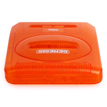 Load image into Gallery viewer, Sega Genesis 2 System Shell Set [Clear Orange]