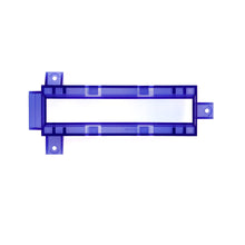 Load image into Gallery viewer, Sega Genesis 1 System Door Flaps and Assembly [Clear Grape]