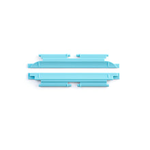 Load image into Gallery viewer, Sega Genesis 1 System Door Flaps and Assembly [Solid Light Blue]