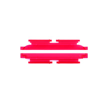 Load image into Gallery viewer, Sega Genesis 1 System Door Flaps and Assembly [Clear Red]