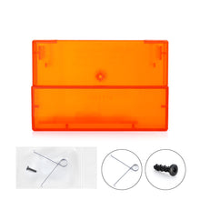Load image into Gallery viewer, TI-99 Game Cartridge [Blank Numbers] [Logo] [Clear Orange]