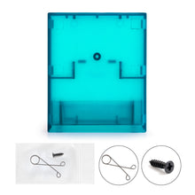 Load image into Gallery viewer, Atari 2600 Game Cartridge Shell [Clear Blue]