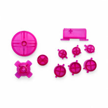Load image into Gallery viewer, Sega Genesis 6-Button Controller Buttons [Clear Pink]