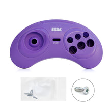 Load image into Gallery viewer, Sega Genesis 6-Button Controller [Solid Purple]