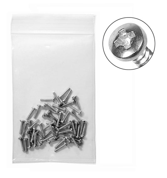 Console Exterior Console Screws Lot of 50 [Flat] for the Atari 2600