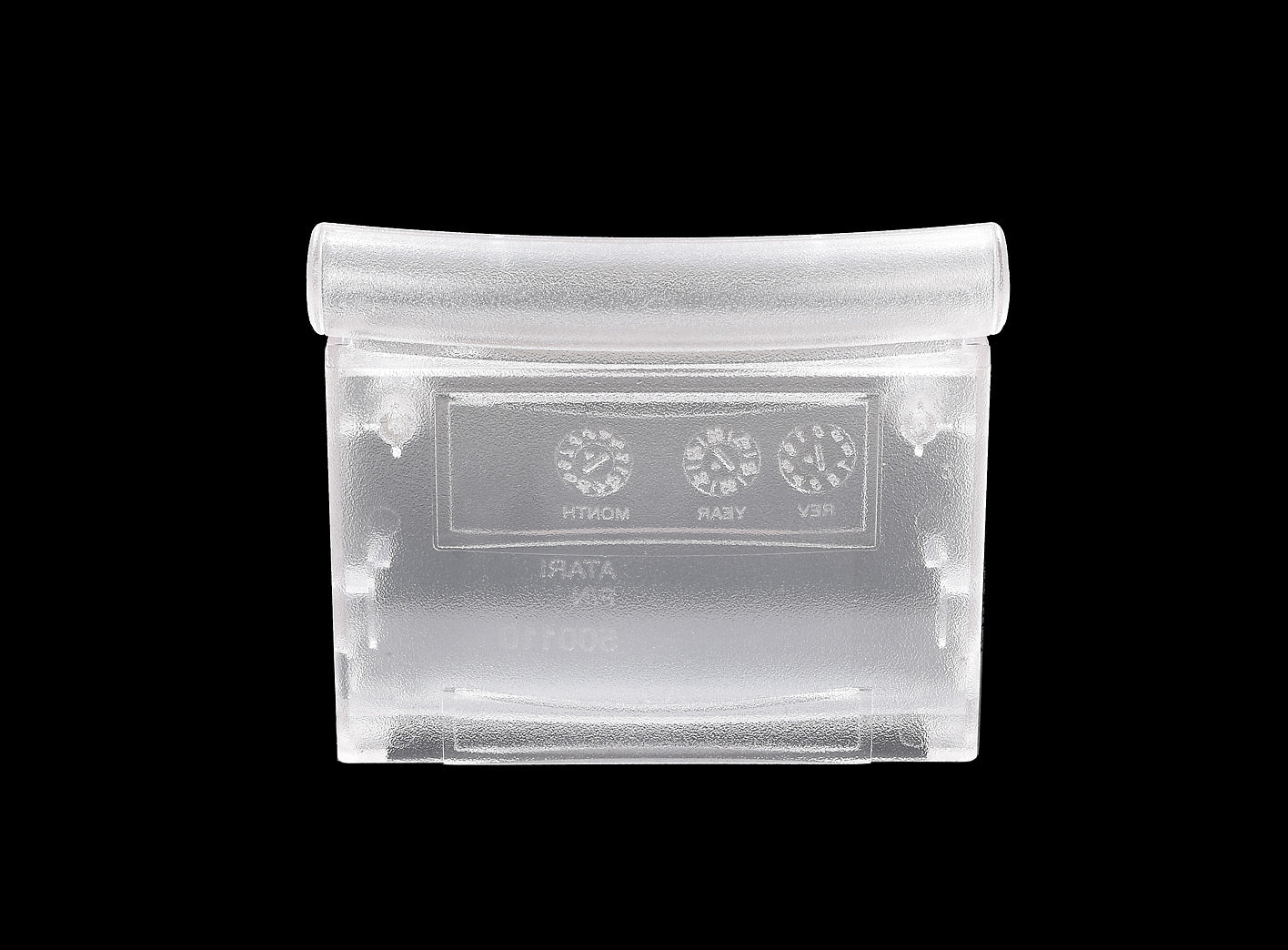 Game Cartridge Shell [Clear] for Atari Jaguar