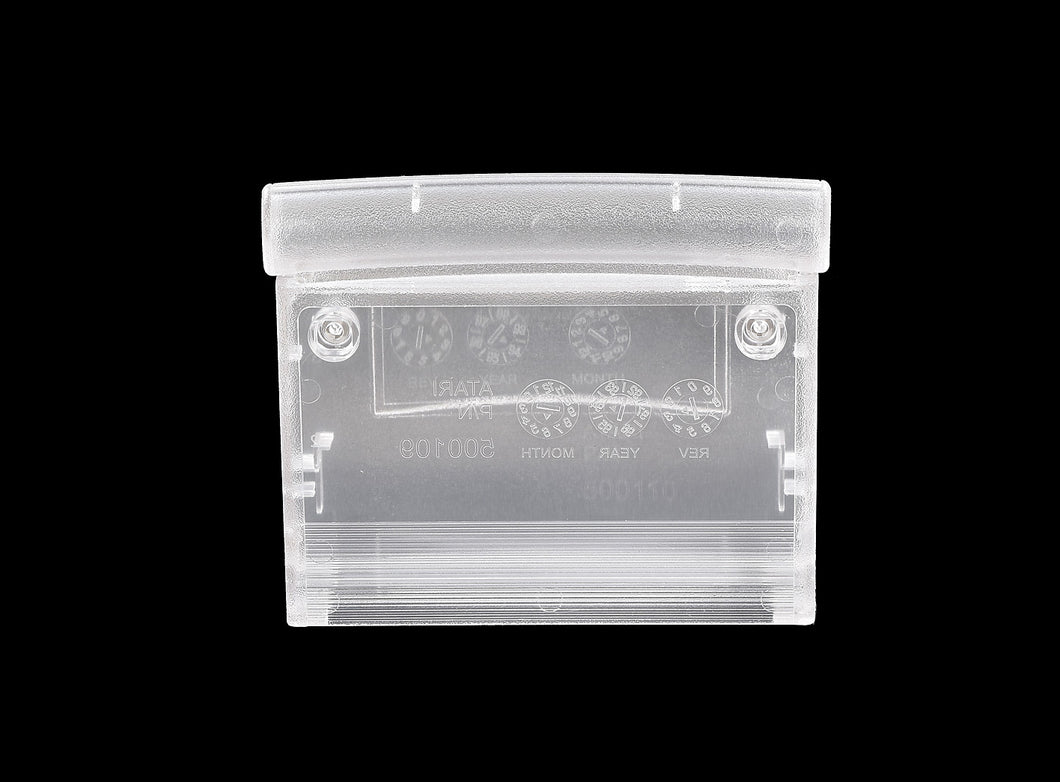 Game Cartridge Shell [Clear] for Atari Jaguar