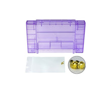 Load image into Gallery viewer, Super Nintendo [SNES] Game Cartridge Shell [Non FX] [Atomic Purple] [No Logo]
