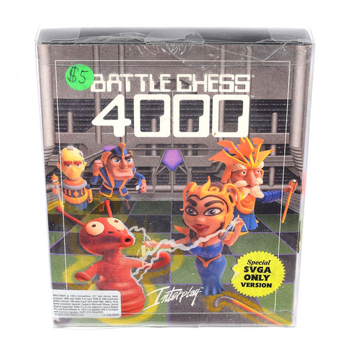 Battle Chess 4000 Game Box Protector