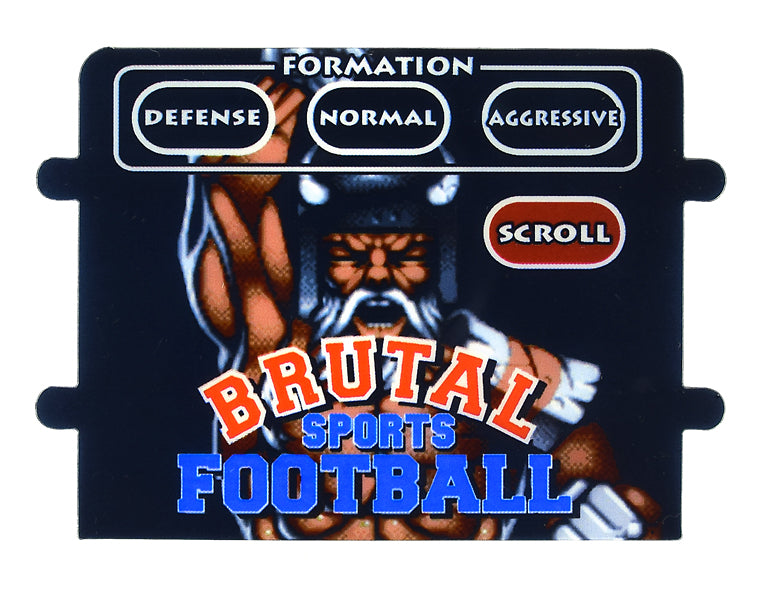 Atari Jaguar Controller Insert Brutal Sports Football