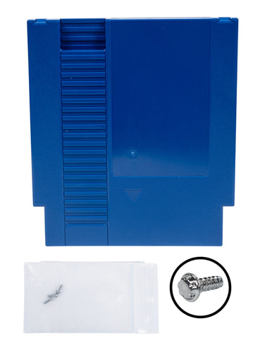 NES Game Cartridge [Deep Blue] [No Logo]