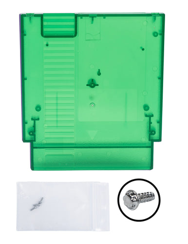 NES Game Cartridge [Clear Green] [No Logo]