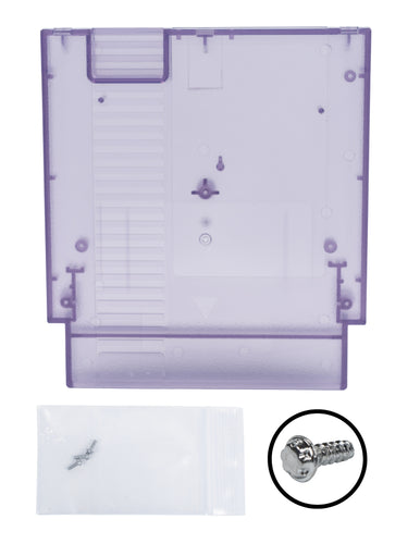 NES Game Cartridge [Clear Purple] [No Logo]