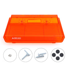 Load image into Gallery viewer, Atari 2600 Console Shell [Clear Orange] - Made in the USA
