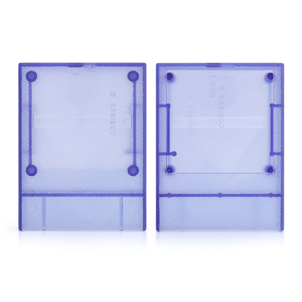 Intellivision Atarisoft Game Cartridge Shell [Clear Grape] [No Logo]