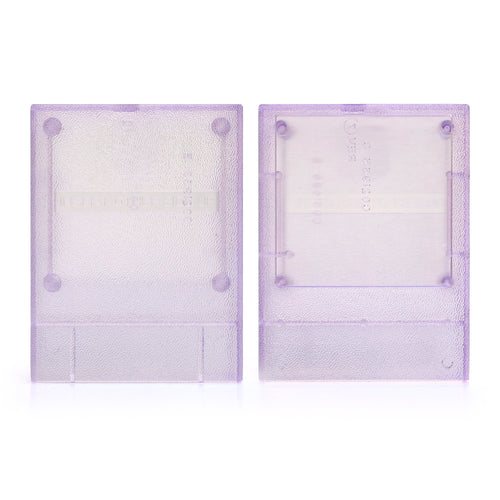 Intellivision Atarisoft Game Cartridge Shell [Clear Purple] [No Logo]