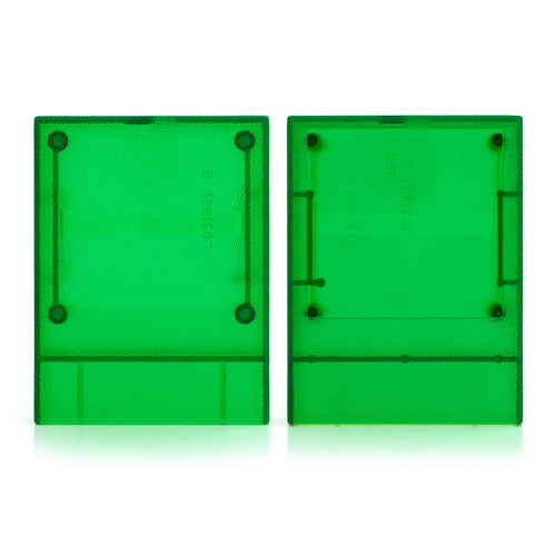 Intellivision Atarisoft Game Cartridge Shell [Clear Green] [No Logo]