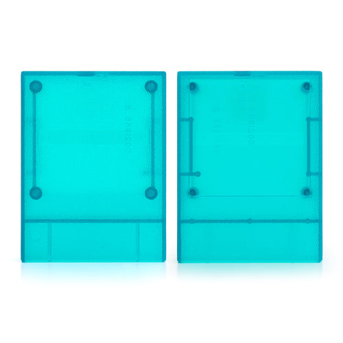 Intellivision Atarisoft Game Cartridge Shell [Clear Blue] [No Logo]