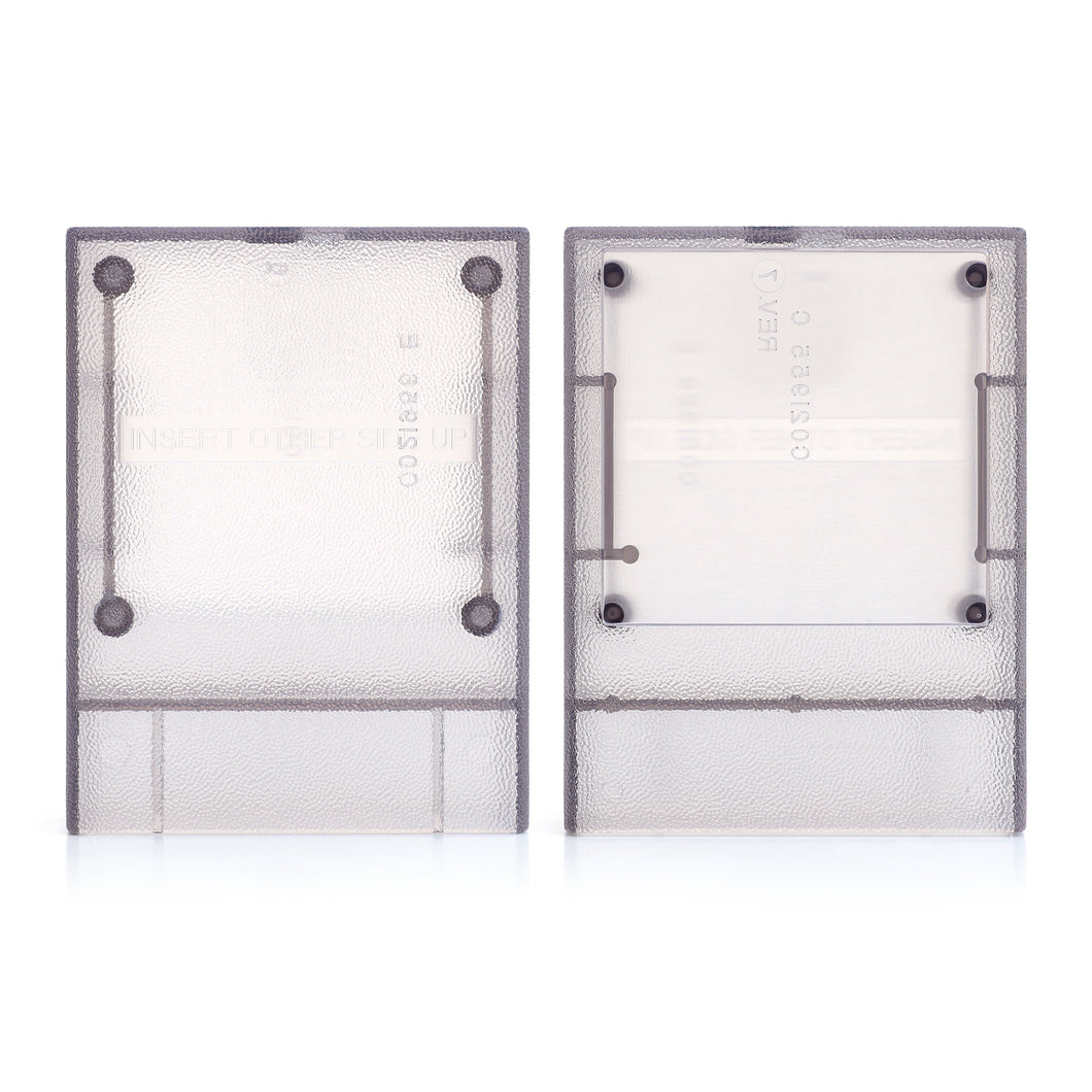 Intellivision Atarisoft Game Cartridge Shell [Clear Smoke] [No Logo]