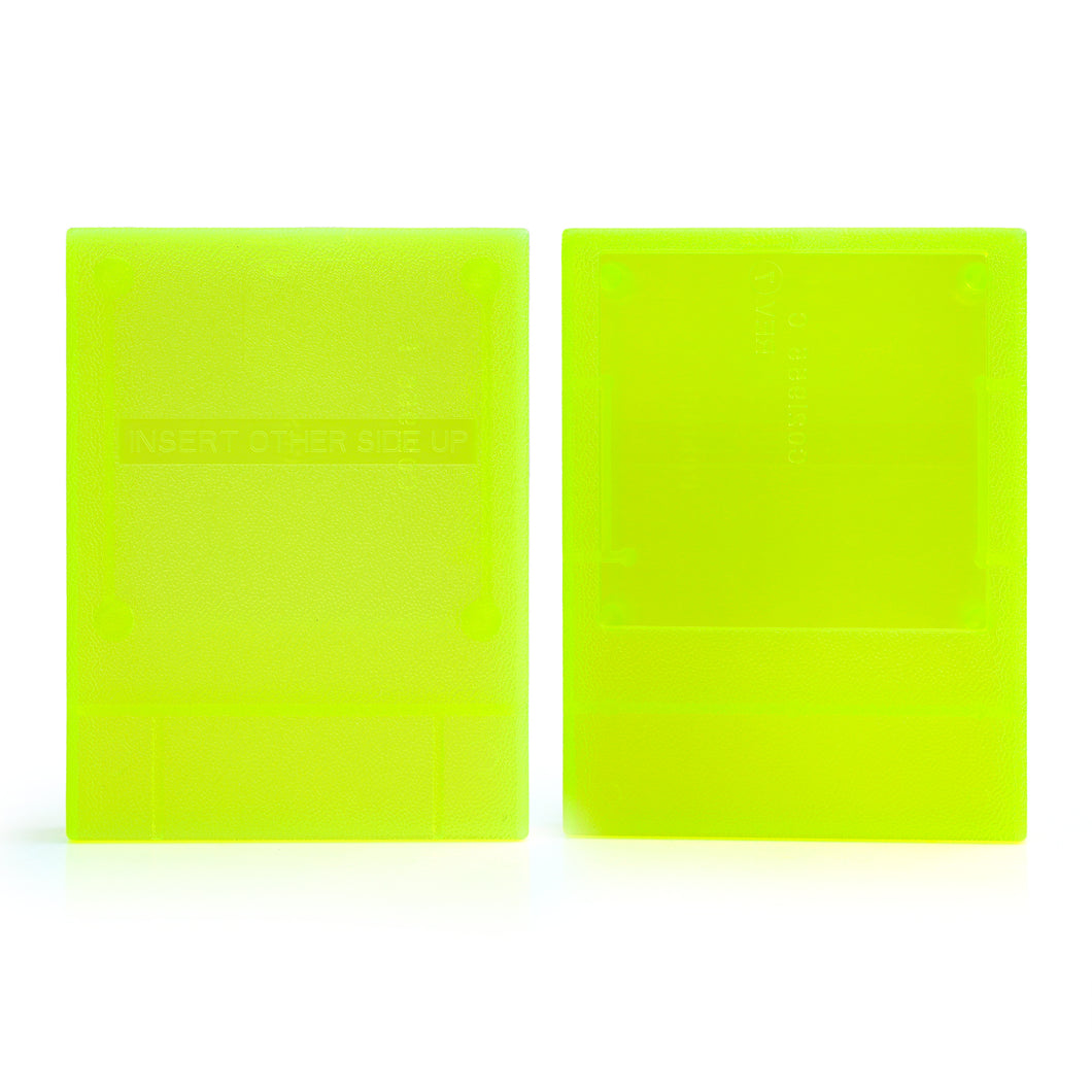 Intellivision Atarisoft Game Cartridge Shell [Extreme Green] [No Logo]