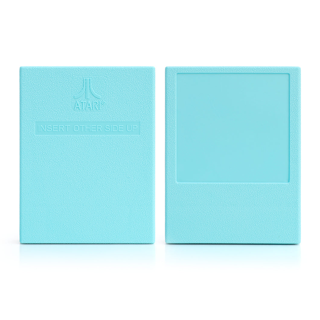 Intellivision Atarisoft Game Cartridge Shell [Solid Light Blue] [With Logo]