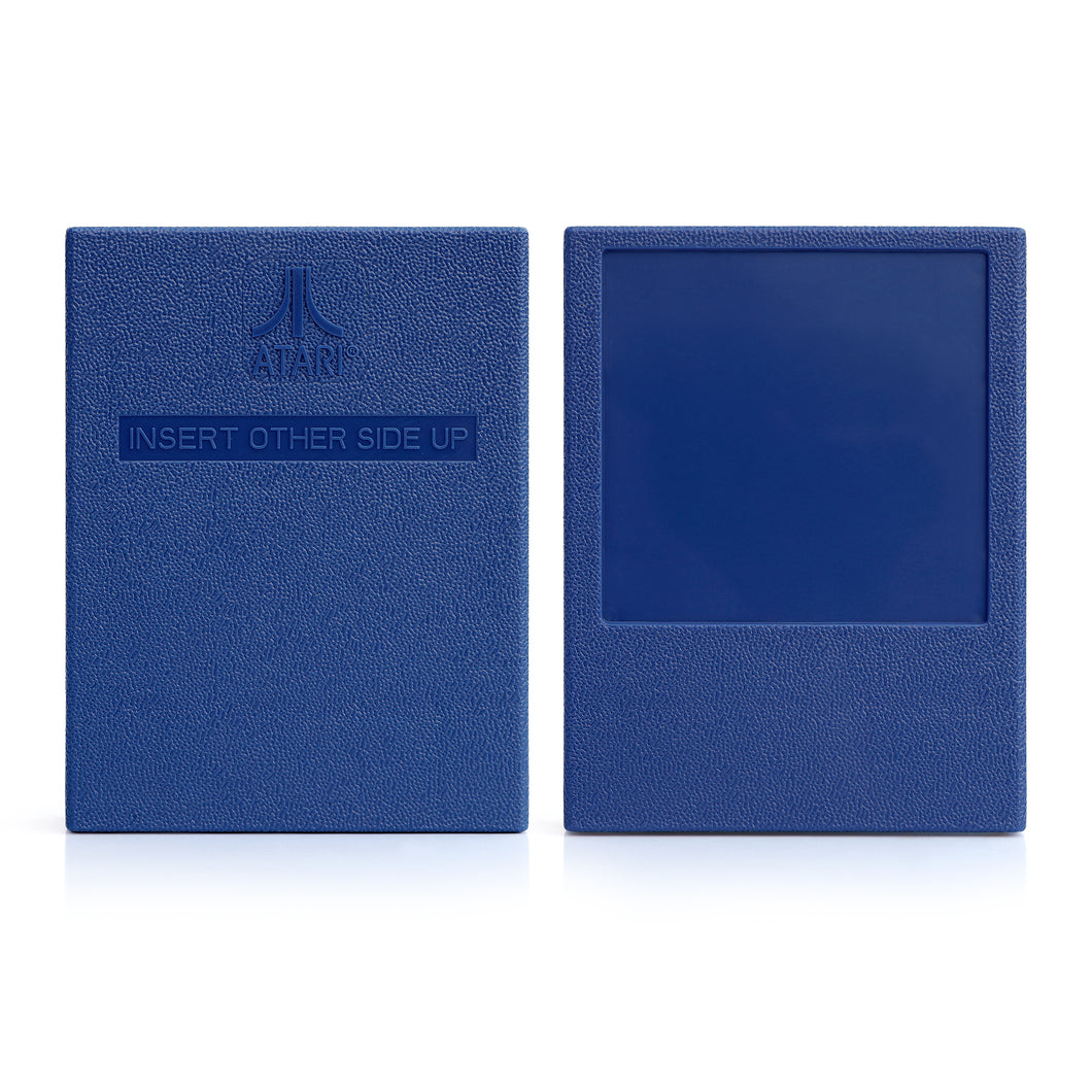 Intellivision Atarisoft Game Cartridge Shell [Solid Dark Blue] [With Logo]