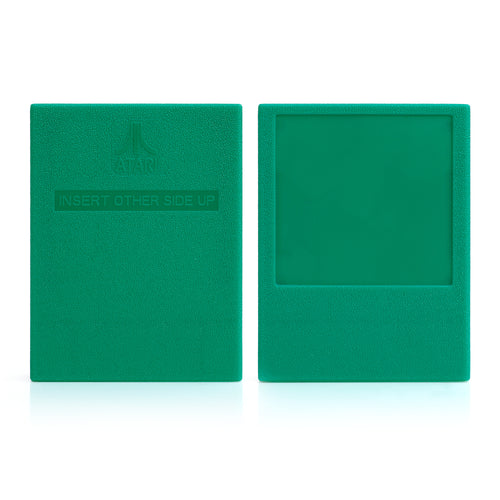 Intellivision Atarisoft Game Cartridge Shell [Solid Green] [With Logo]