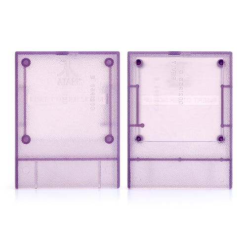 Intellivision Atarisoft Game Cartridge Shell [Clear Purple] [With Logo]