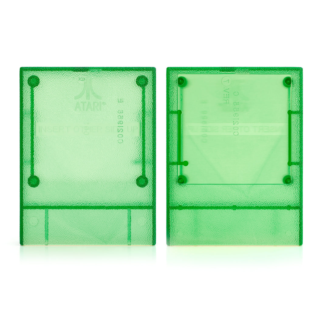 Intellivision Atarisoft Game Cartridge Shell [Clear Green] [With Logo]