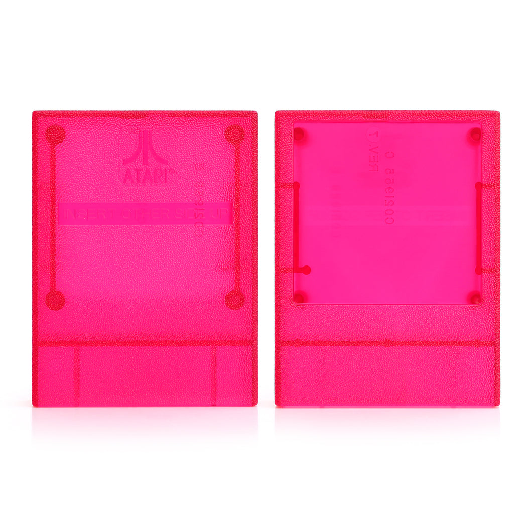 Intellivision Atarisoft Game Cartridge Shell [Clear Red] [With Logo]