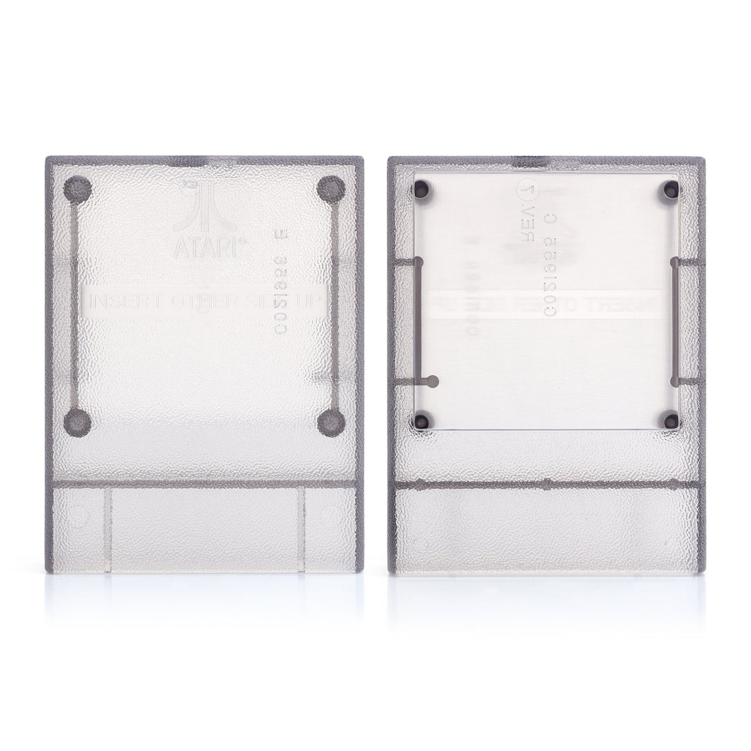 Intellivision Atarisoft Game Cartridge Shell [Clear Smoke] [With Logo]