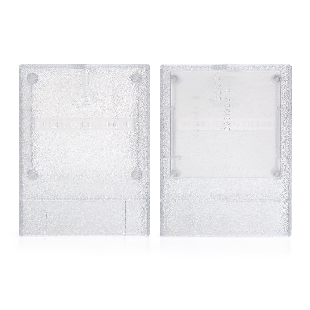 Intellivision Atarisoft Game Cartridge Shell [Clear] [With Logo]