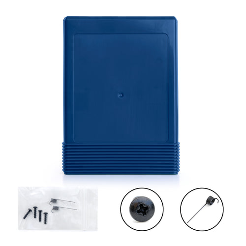 Channel F Game Cartridge [Solid Dark Blue]