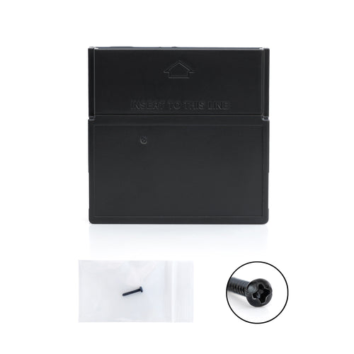 Vectrex Game Cartridge [Solid Black] [No Logo]