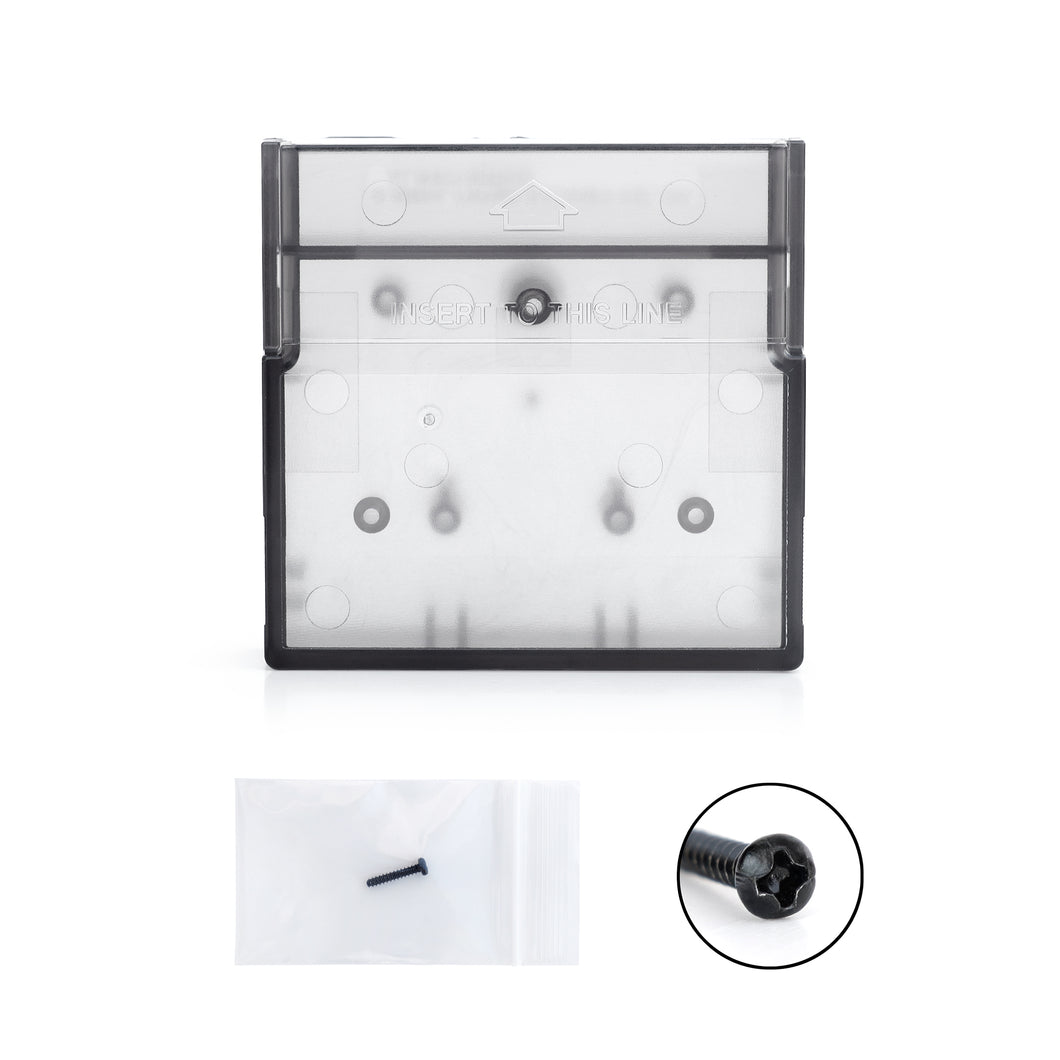 Vectrex Game Cartridge [Clear Smoke] [No Logo]