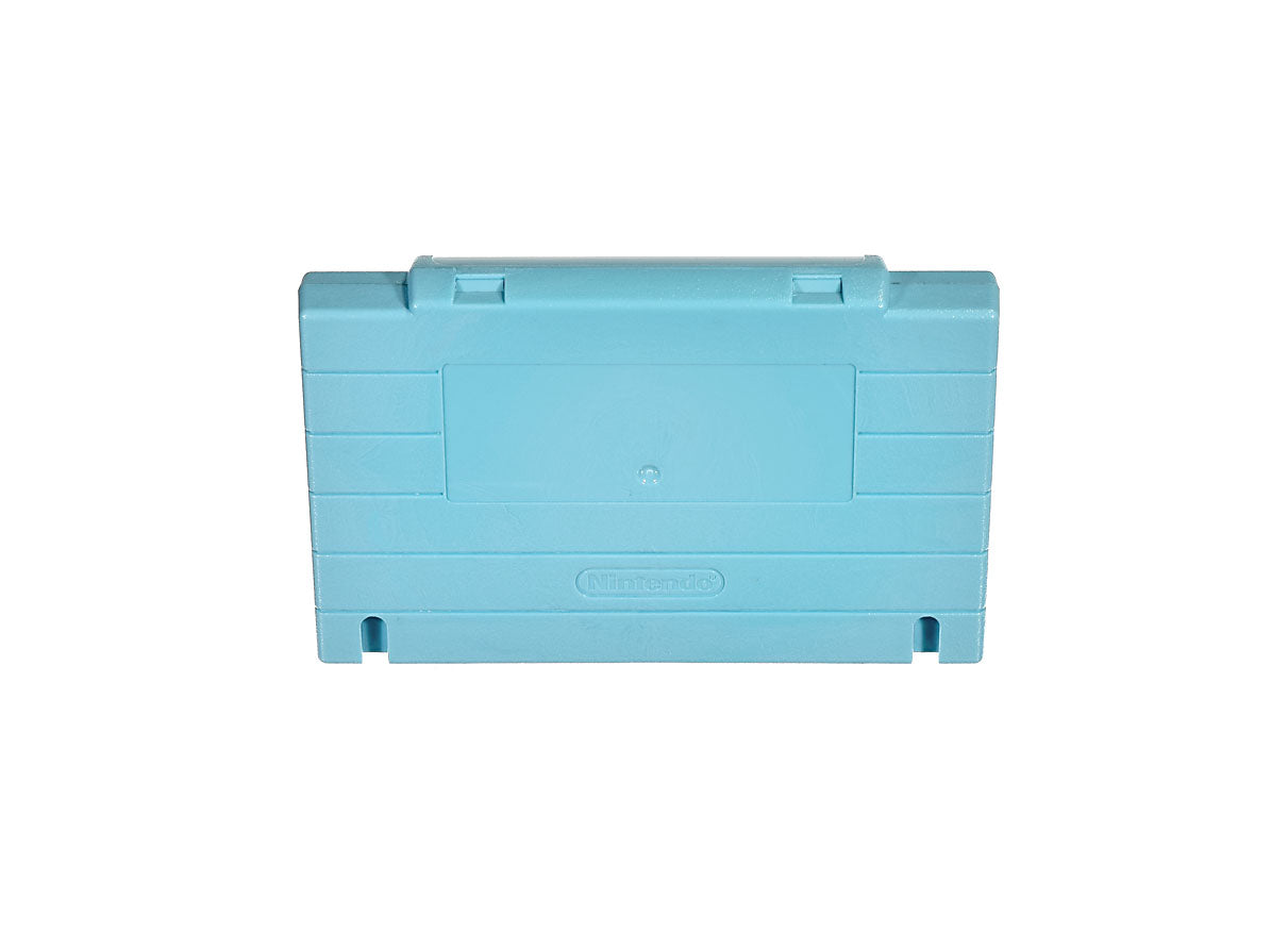 Super Nintendo [SNES] Game Cartridge Shell [Non FX] [Light Blue] [With Logo]