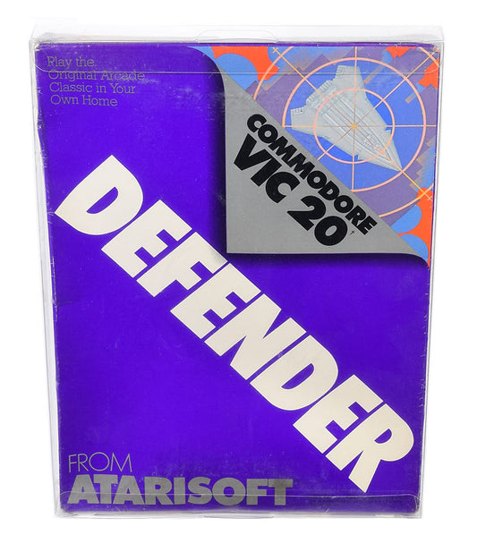 Defender [Commodore VIC-20] Game Box Protector [196x25x268mm]