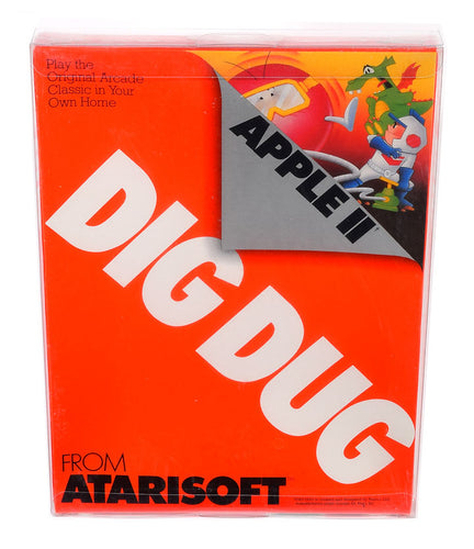 Dig Dug Game Box Protector [Apple 2]