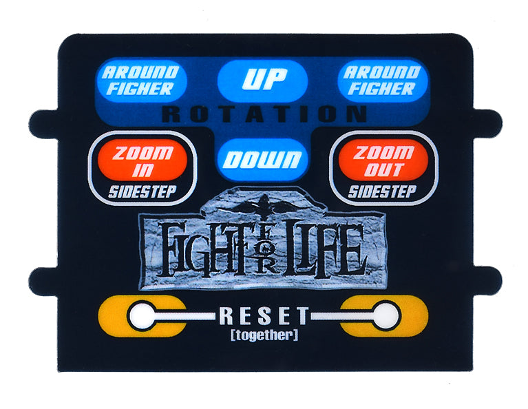 Atari Jaguar Controller Insert Fight for Life