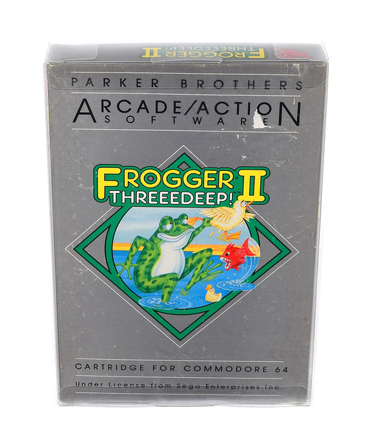 Frogger 2 [Commodore 64] Game Box Protector [156x33x231mm]