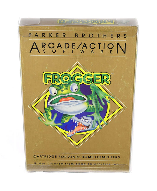 Frogger Released on Atari 400/800/1200XL Game Box Protector [156x33x231mm]
