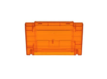 Load image into Gallery viewer, Super Nintendo [SNES] Game Cartridge Shell [Non FX] [Clear Fire] [No Logo]