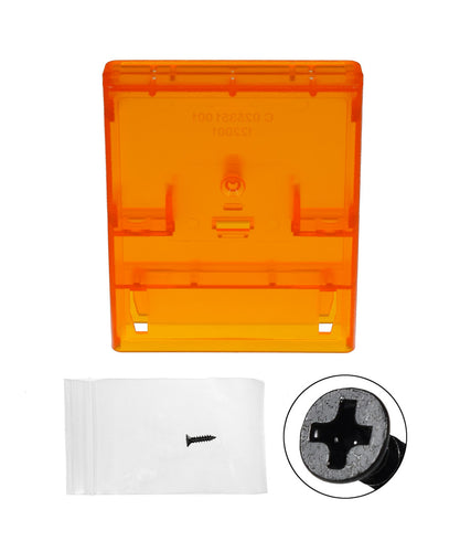 Game Cartridge Shell [Transparent Fire] for Atari 7800