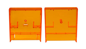 Game Cartridge Shell [Transparent Fire] for Atari 7800