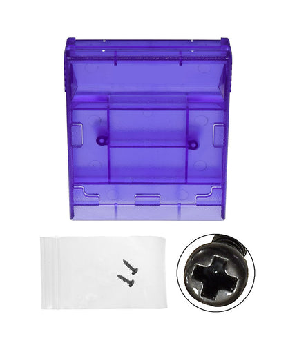 ColecoVision Game Cartridge Shell [Clear Grape] [No Logo]