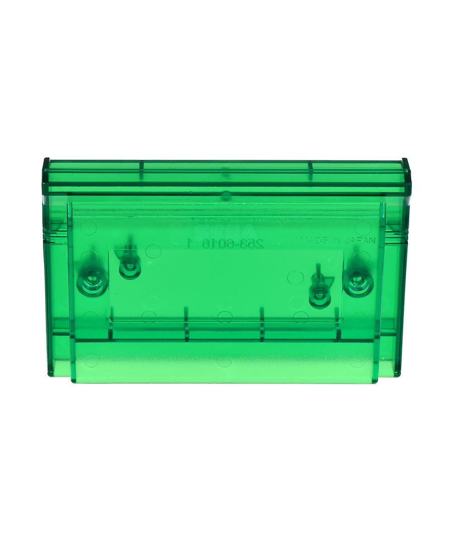 Sega Master System Cartridge Shell [Clear Green] [With Logo]