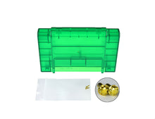 Load image into Gallery viewer, Super Nintendo [SNES] Game Cartridge Shell [Non FX] [Clear Green] [With Logo]